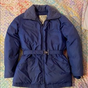 Vintage LL Bean Goose Down Winter Coat